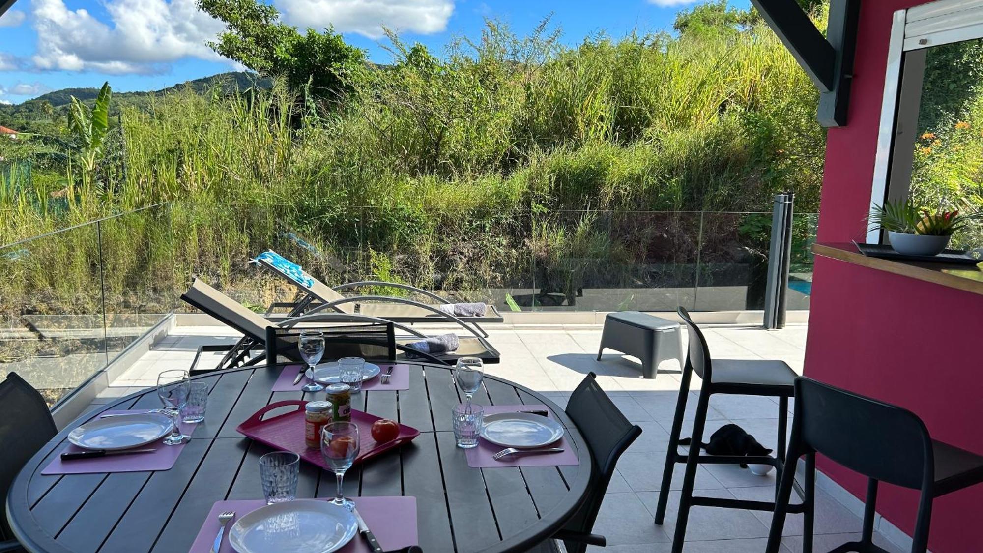 La Villa Jalna Grenadine Deux Chambres Et Piscine Privee Les Trois-Ilets Esterno foto