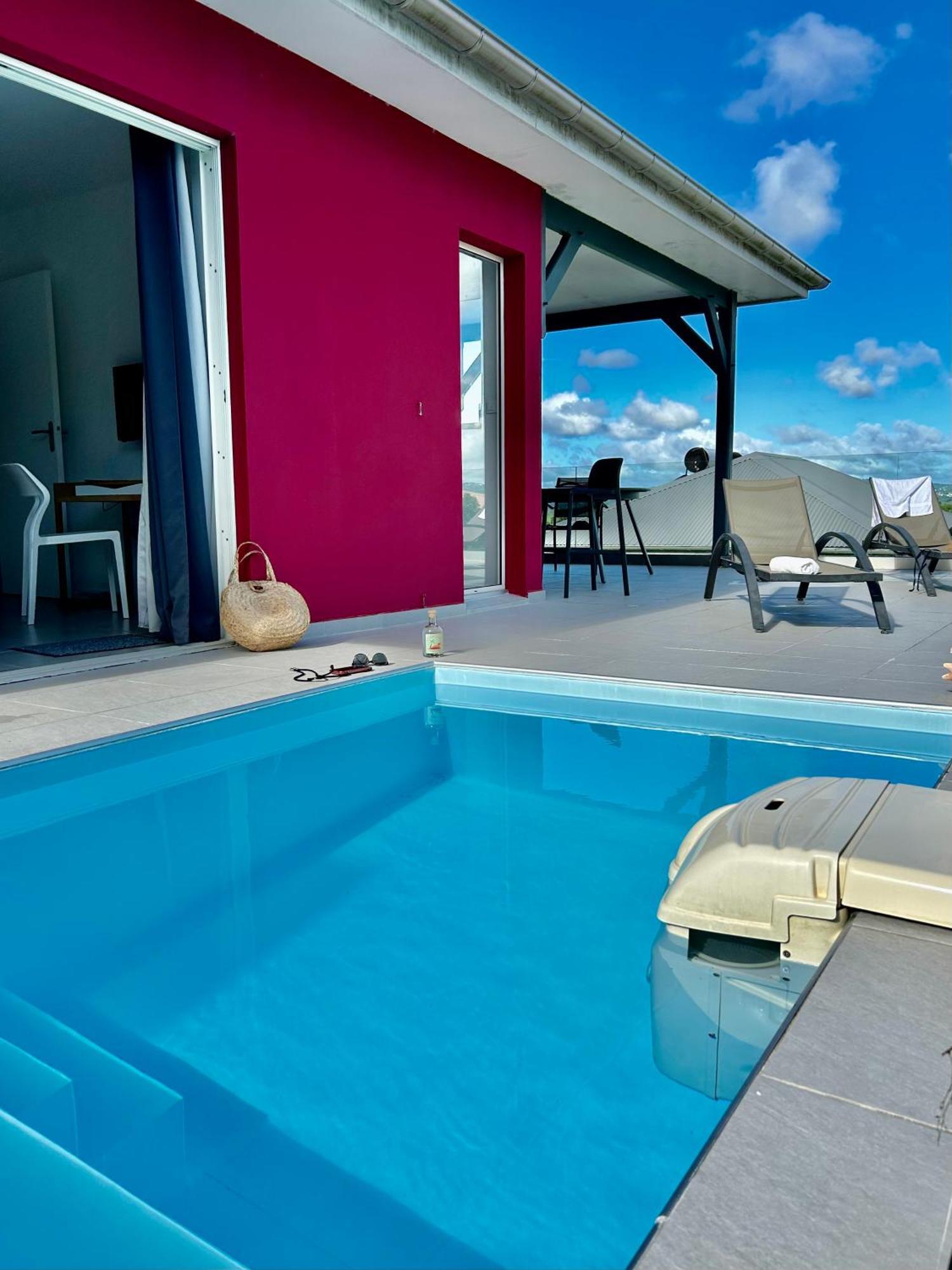 La Villa Jalna Grenadine Deux Chambres Et Piscine Privee Les Trois-Ilets Esterno foto