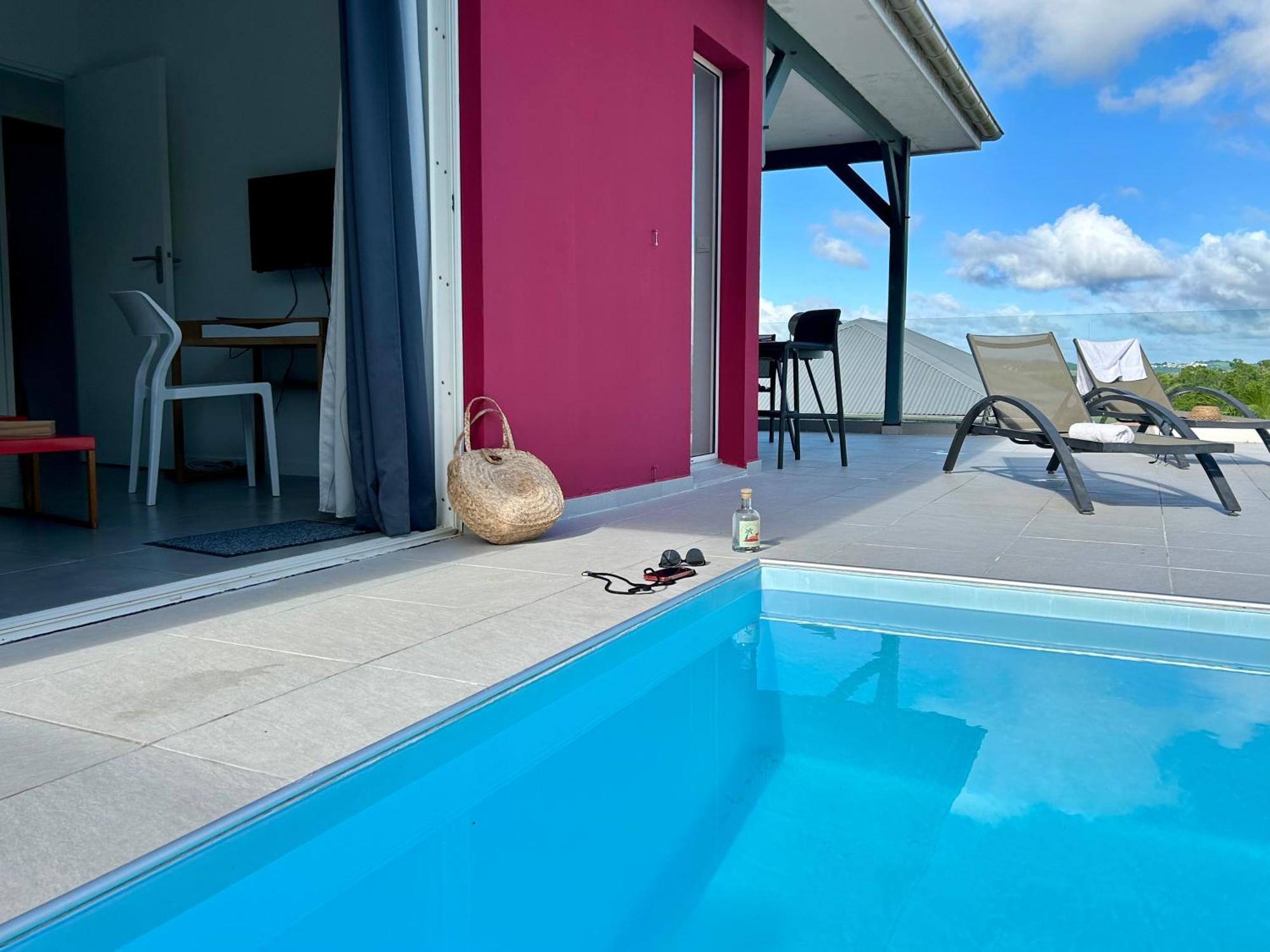 La Villa Jalna Grenadine Deux Chambres Et Piscine Privee Les Trois-Ilets Esterno foto